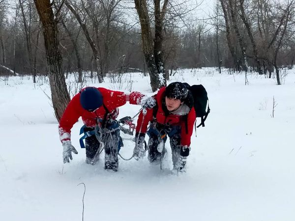 Продолжаются областные соревнования по технике лыжного туризма среди школьников «Акшакар 2022».