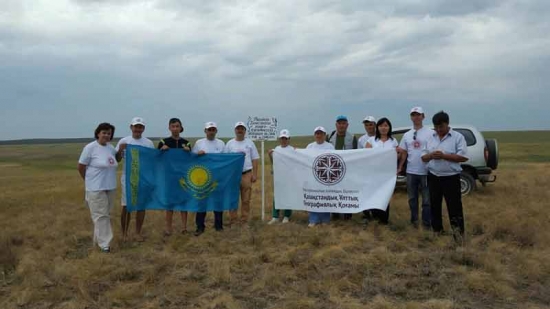 Казахстанско - Российская экспедиция по реке Чаган 2015