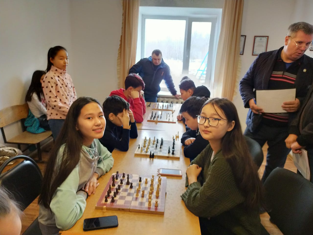 Информация о проведении соревновании по шахматам и шашкам среди учащихся кружков ОЦДЮТ иЭ, посвященных Дню благодарности